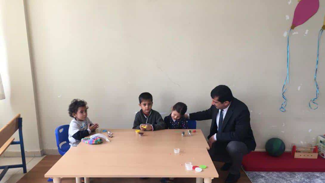 İlçe Milli Eğitim Müdürümüz Sayın Sait BAYRAKTAR Hacılar İlkokulu ve Ortaokulu'nu ziyaret etti.